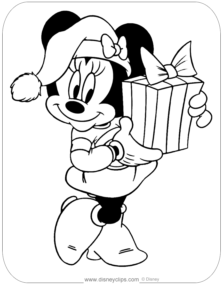 Disney Christmas Coloring Pages (3)