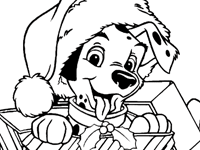 150+ Disney Christmas Coloring Pages | Disneyclips.com