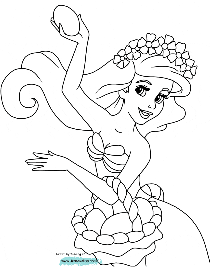 Download Disney Easter Coloring Pages 3 | Disneyclips.com
