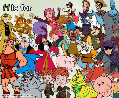 Disney Characters That Start With H 