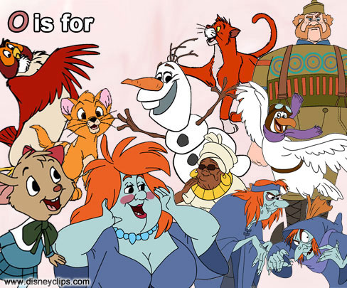 Names Beginning With The Letter O The Disney Alphabet