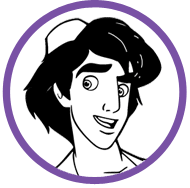 Aladdin coloring page