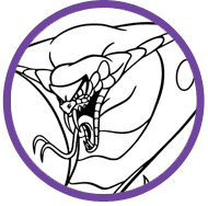 Genie coloring page