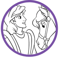 Aladdin coloring page