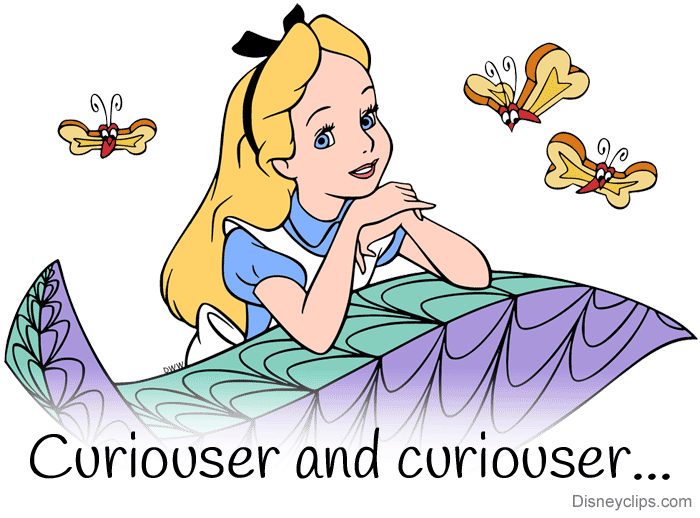 Curiouser and curiouser...