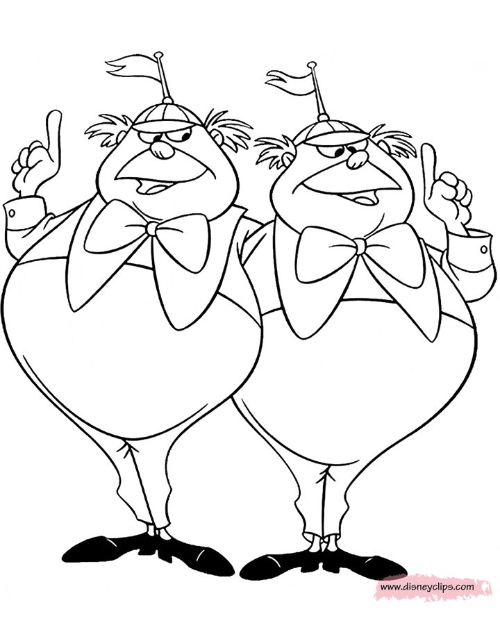 Alice in Wonderland Coloring Pages (3)