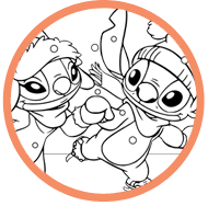 Lilo & Stitch coloring page