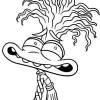 Inside Out 2 coloring page