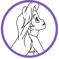 Ariel coloring page