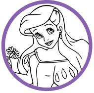 The Little Mermaid coloring page