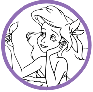 The Little Mermaid coloring page
