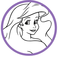 The Little Mermaid coloring page