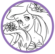The Little Mermaid coloring page