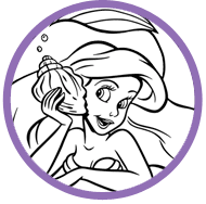 The Little Mermaid coloring page
