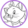 Marie coloring page