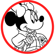 Minnie Mouse coloring page