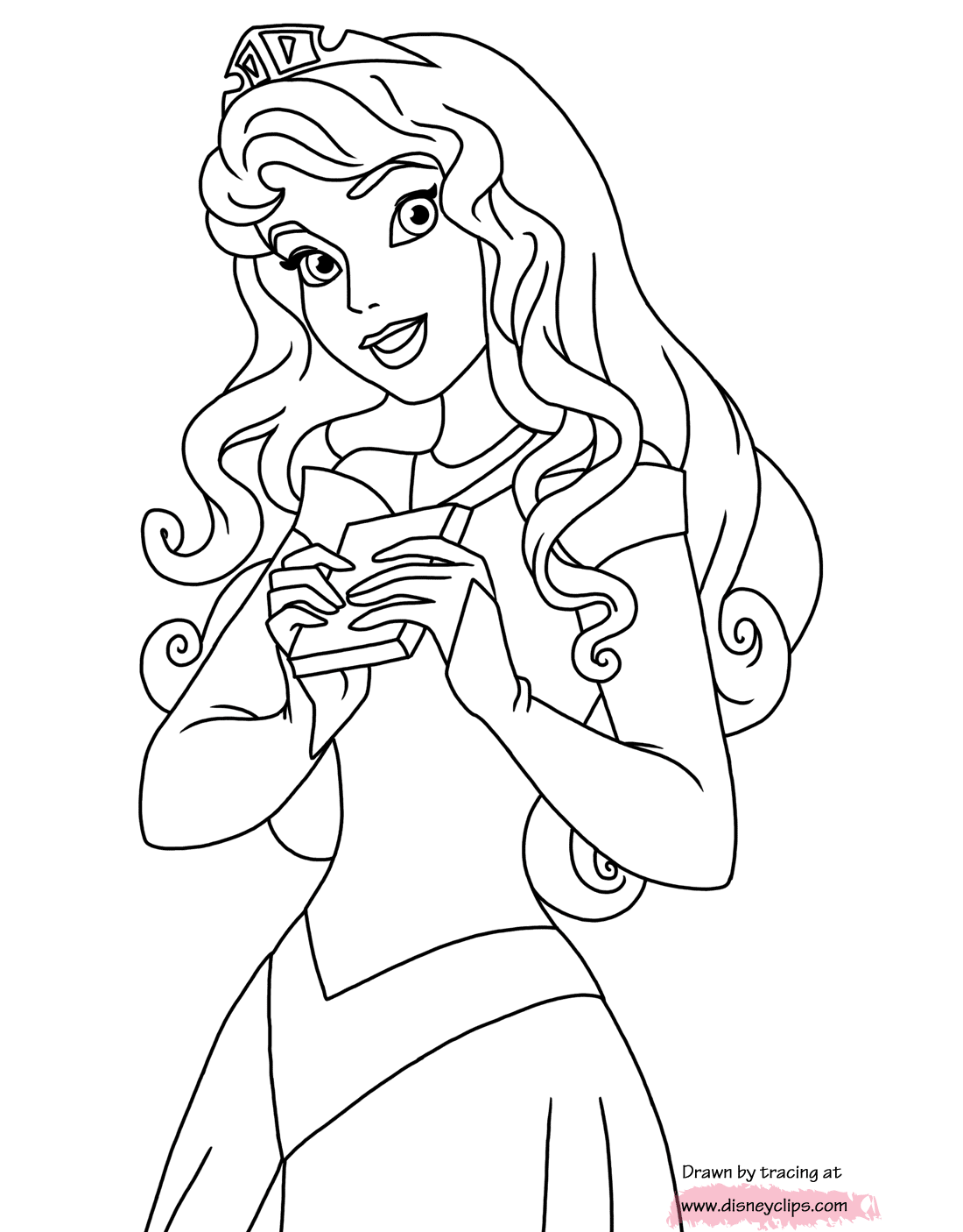  Sleeping  Beauty  Coloring  Pages  Disneyclips com