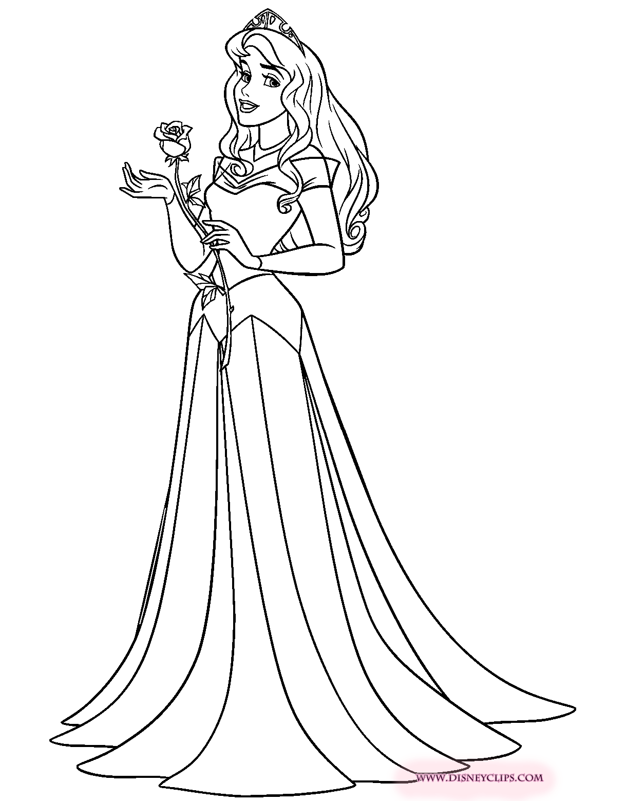 Sleeping Beauty Coloring Pages 3 | Disney Coloring Book