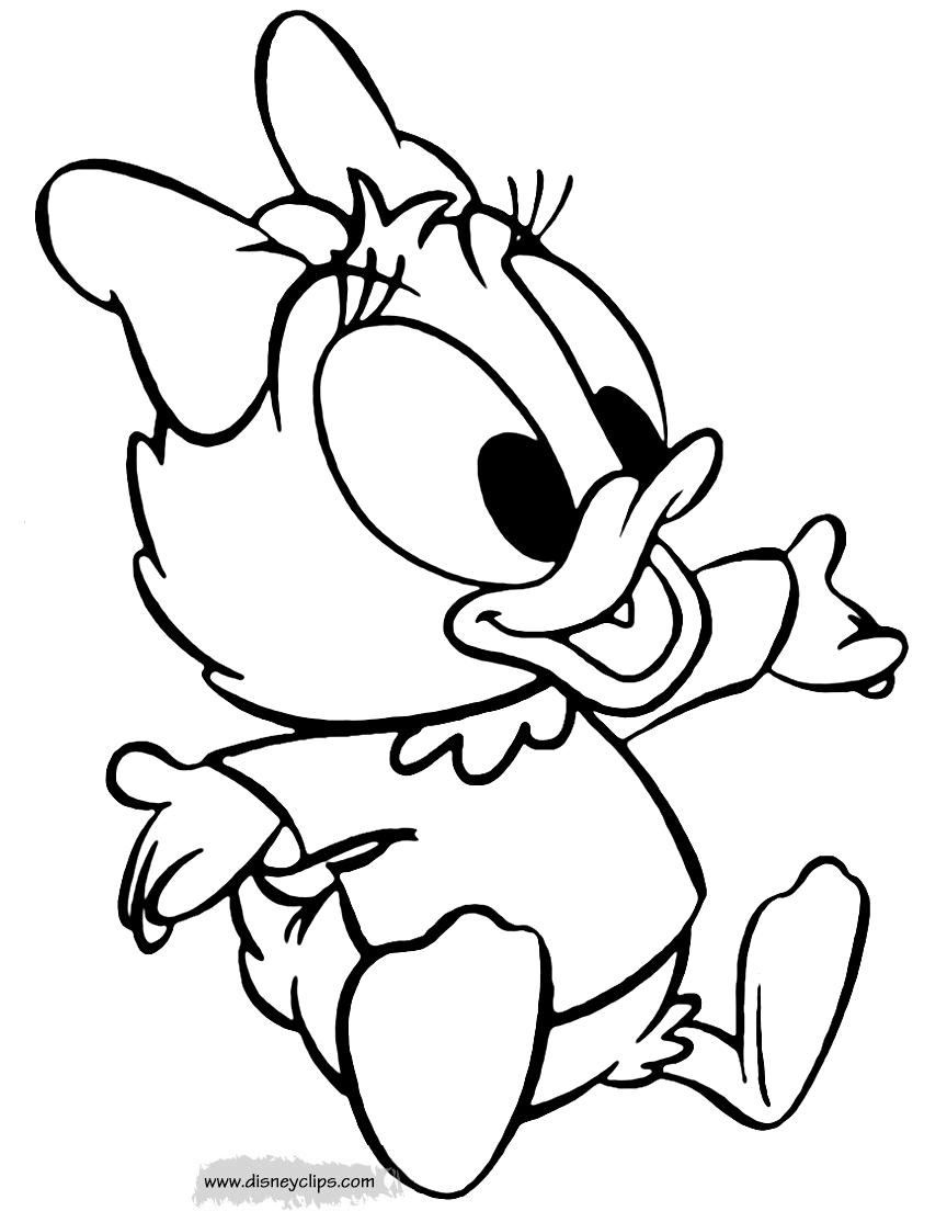 Download Disney Babies Coloring Pages 5 | Disney Coloring Book