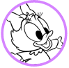 Baby Daisy Duck coloring page