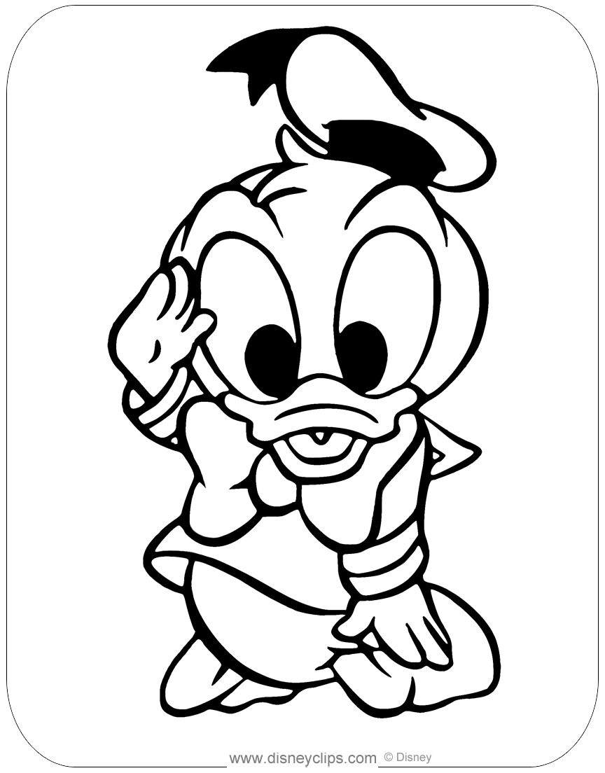 Donald Duck Drawing Tutorial - How to draw Donald Duck step by step