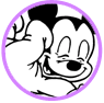 Baby Mickey Mouse coloring page