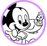 Baby Mickey Mouse coloring page