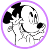 Baby Mickey Mouse coloring page