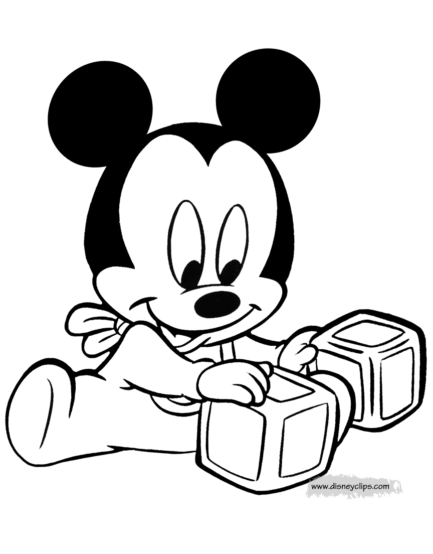 Download Disney Babies Coloring Pages 2 | Disney's World of Wonders