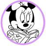 Baby Minnie Mouse coloring page