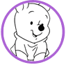 Baby Pooh coloring page