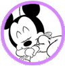 Baby Mickey Mouse coloring page