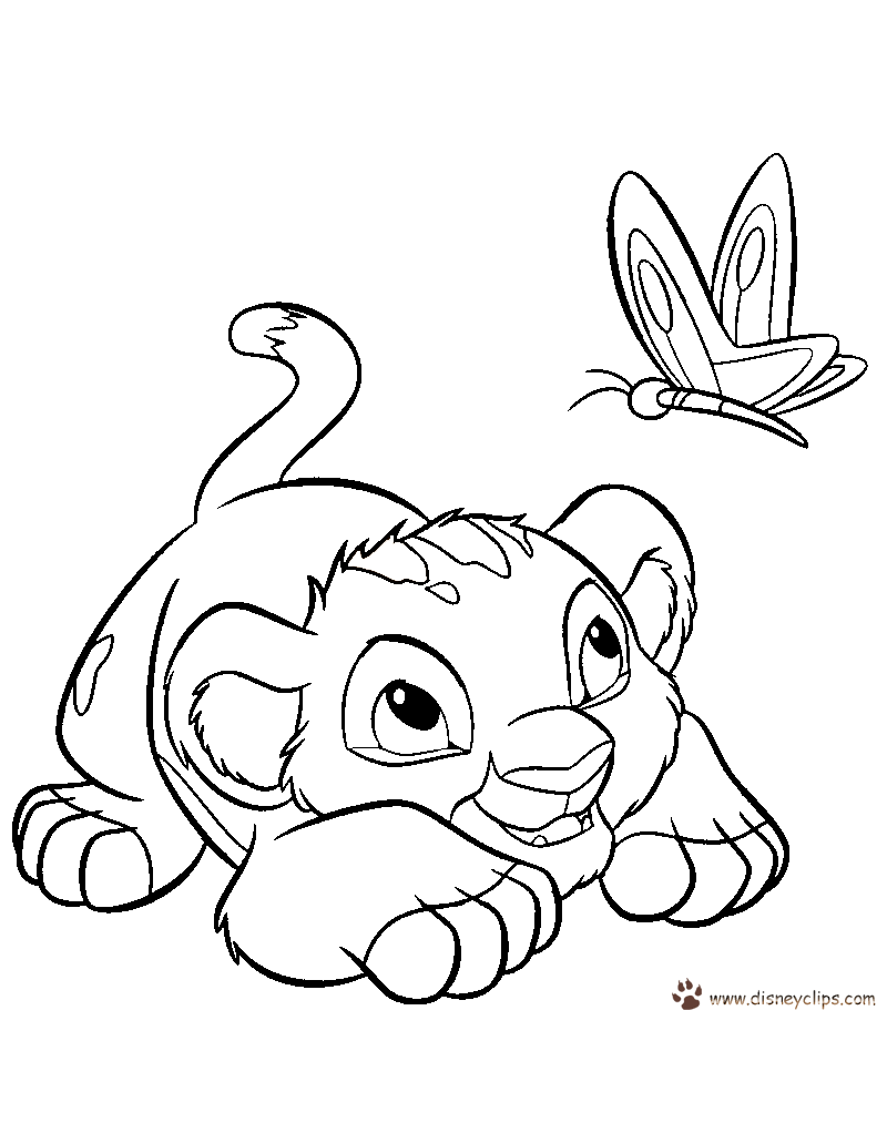 The Lion King Printable Coloring Pages 2 | Disney Coloring ...