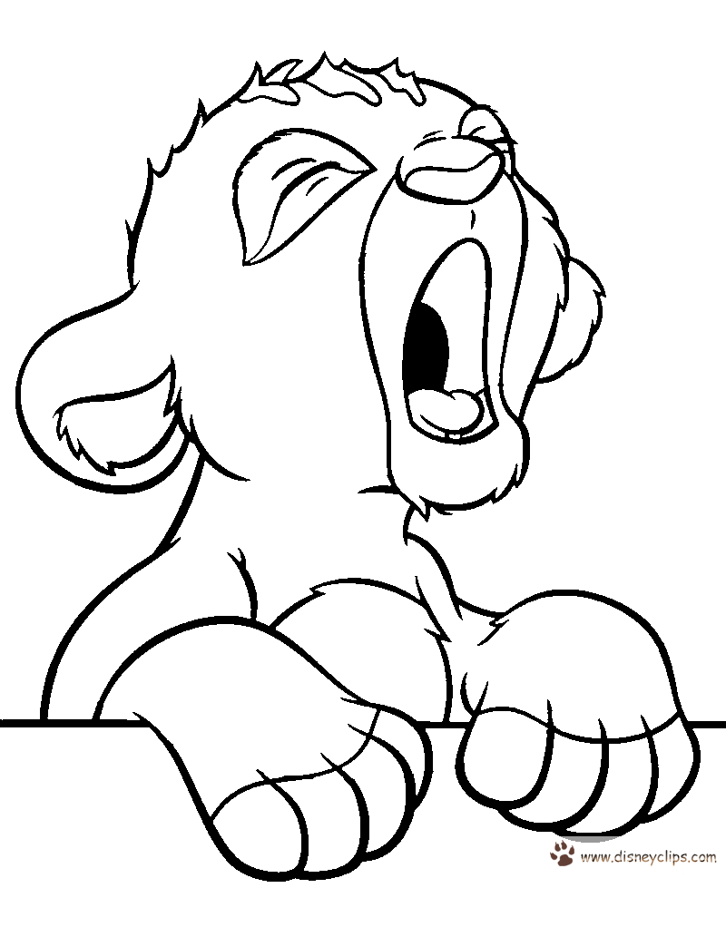 Download The Lion King Printable Coloring Pages 2 | Disney Coloring Book
