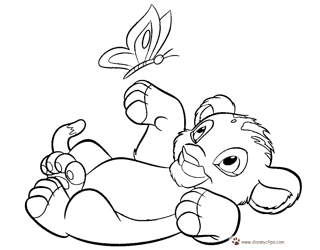 45 Collections Disney Coloring Pages Lion King 2  Free