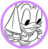 Baby Donald Duck coloring page