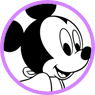 Baby Mickey Mouse coloring page