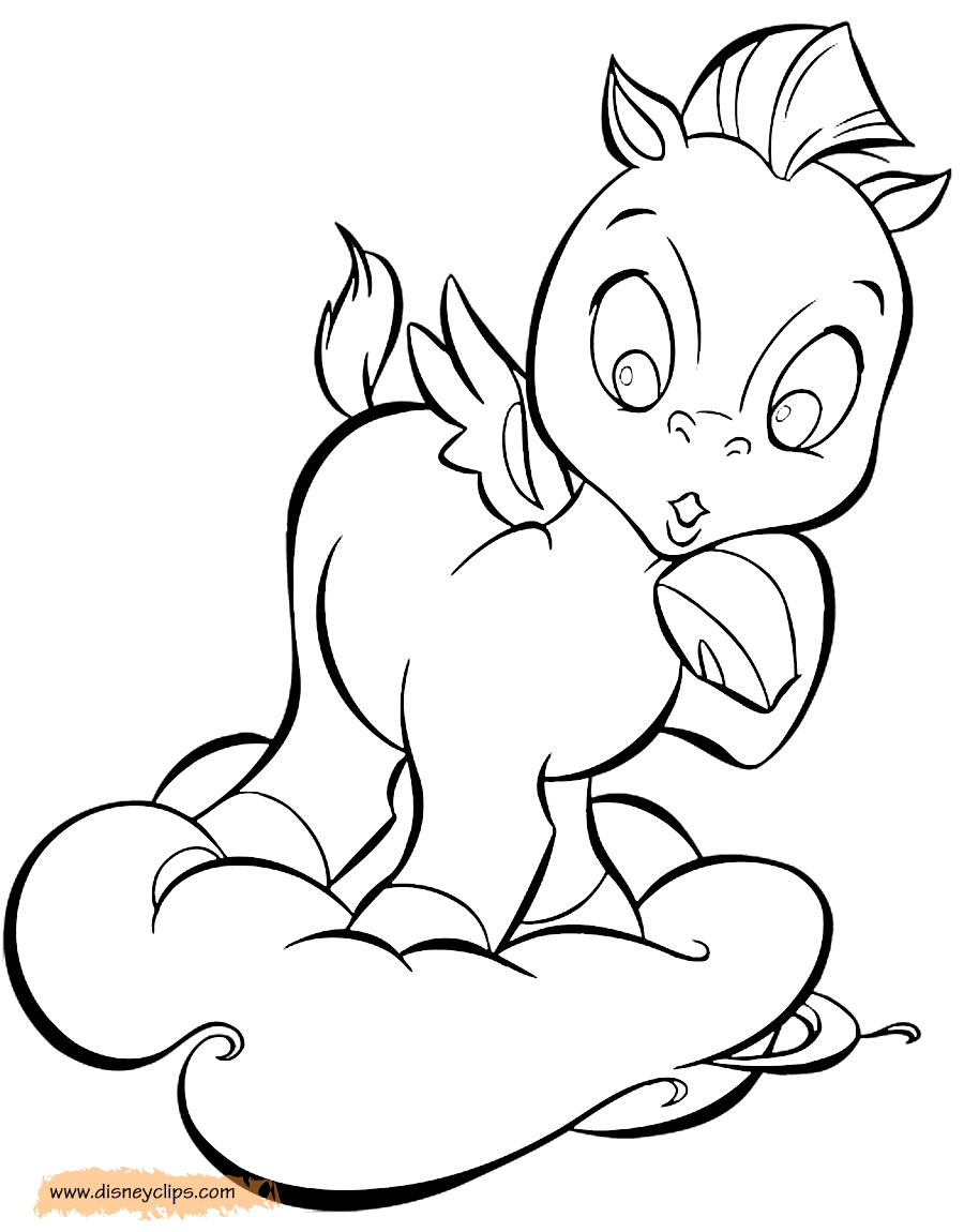 baby hercules coloring pages - photo #3