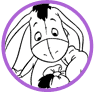 Baby Eeyore coloring page