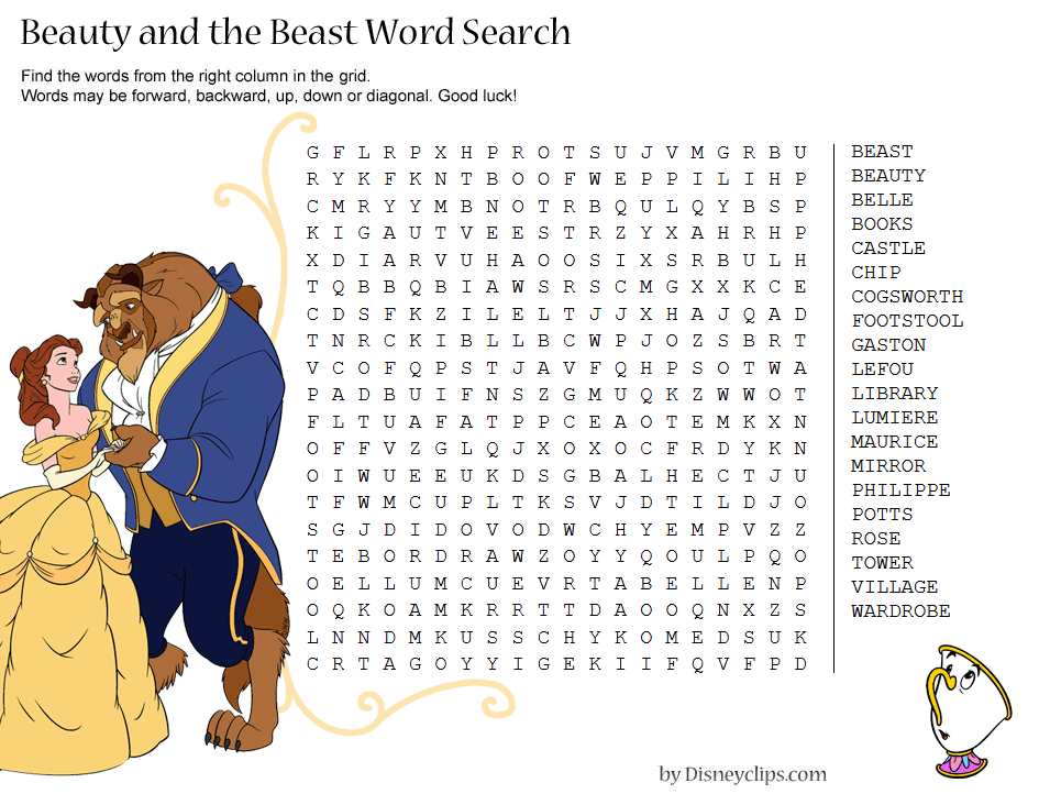 printable disney word search games disneyclips com