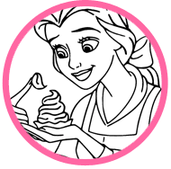 Belle and Lumiere coloring page