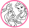 Beauty and the Beast coloring page