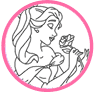 Beauty and the Beast Coloring Pages | Disneyclips.com