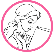 Beauty and the Beast coloring page