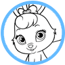 Palace Pets Coloring Pages (2) | Disneyclips.com