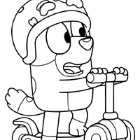 Bingo coloring page
