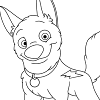 Bolt coloring page