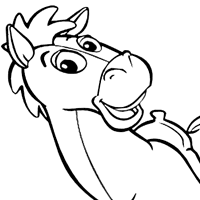 Bullseye coloring page