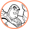 Buzz Lightyear coloring page