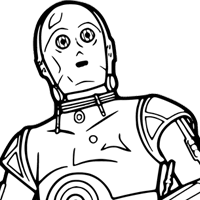 Star Wars coloring page